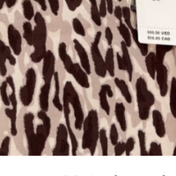 Brand New by Anthropologie Maeve Ettie High Rise Slim Printed Tailored Short - Picture 9 of 10